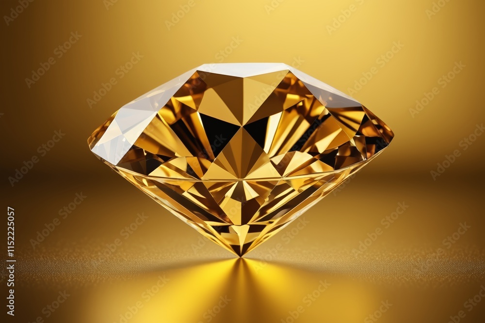 a close up of a diamond on a gold background a close up of a diamond on a gold background
