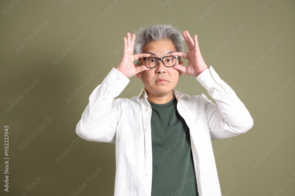 Asian Man Portrait Asian Man Portrait