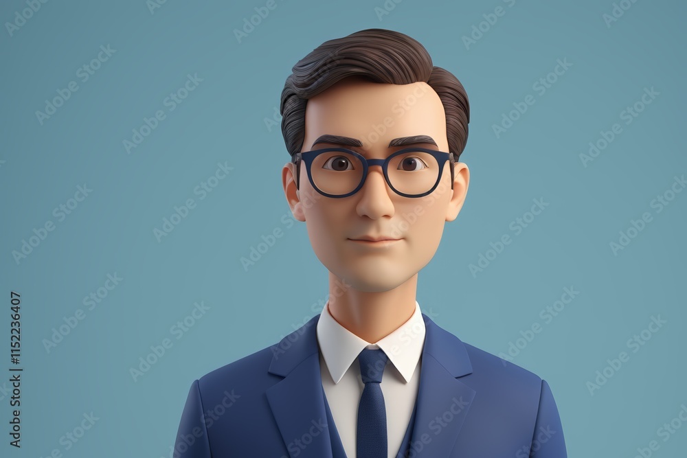 arafed man in a suit and tie with glasses on arafed man in a suit and tie with glasses on