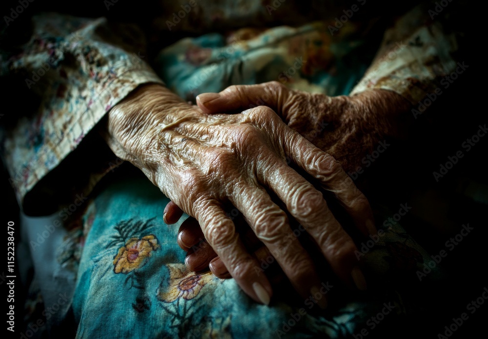 A nurse holding the hand of an elderly patient, showing care and compassion in a healthcare setting. This stock photo was the winner of a contest, captured in high-resolution photography. -- A nurse holding the hand of an elderly patient, showing care and compassion in a healthcare setting. This stock photo was the winner of a contest, captured in high-resolution photography. --