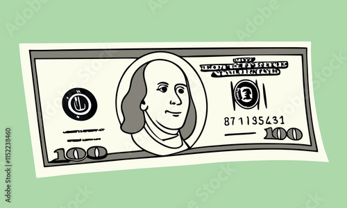 dollar, money, finance, bill, Benjamin Franklin, finance, business, cash