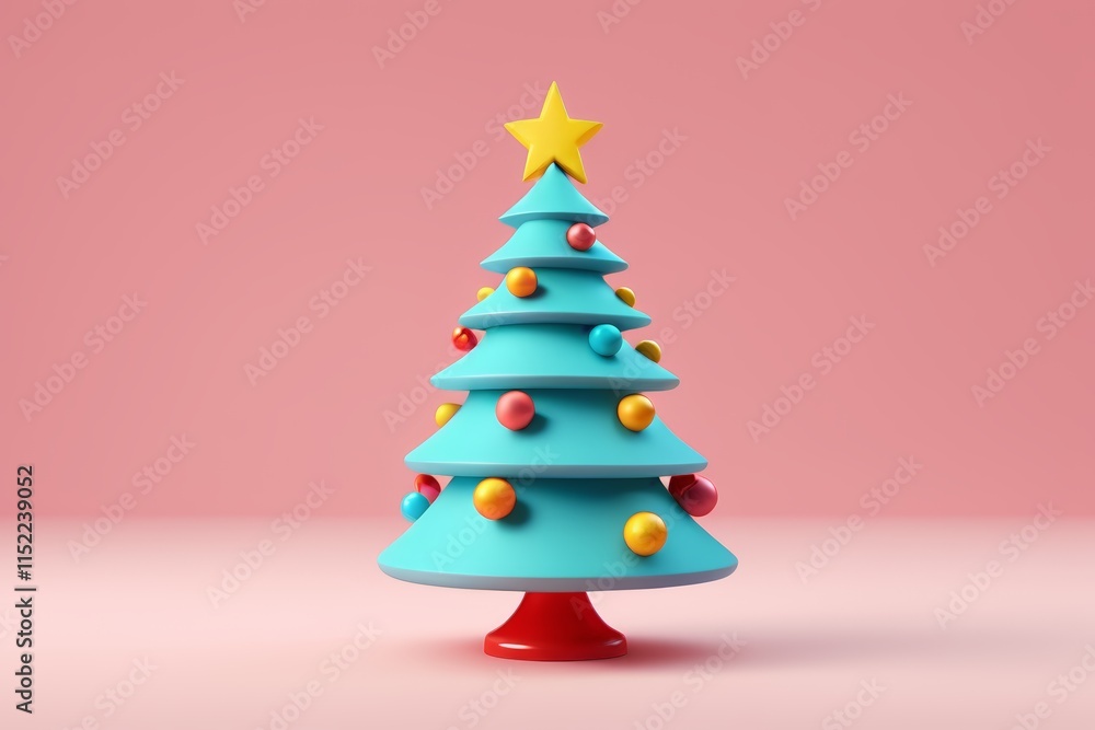 a close up of a christmas tree with a star on top a close up of a christmas tree with a star on top