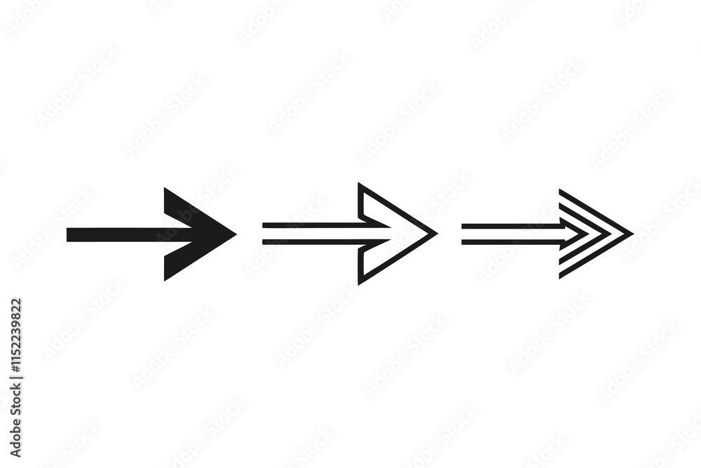 black arrow icon, simple modern thin arrows symbol silhouette illustration isolated on transparent png background black arrow icon, simple modern thin arrows symbol silhouette illustration isolated on transparent png background