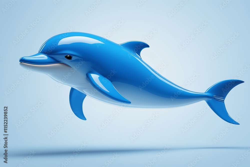 dolphin jumping in the air with a blue background dolphin jumping in the air with a blue background