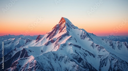 sunset in the mountains