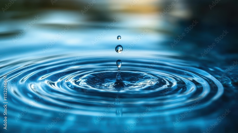 Closeup beautiful ripple water surface in pool for background Closeup beautiful ripple water surface in pool for background