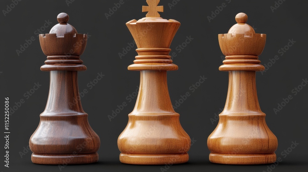 Chess queen isolated on Background. Chess queen isolated on Background.