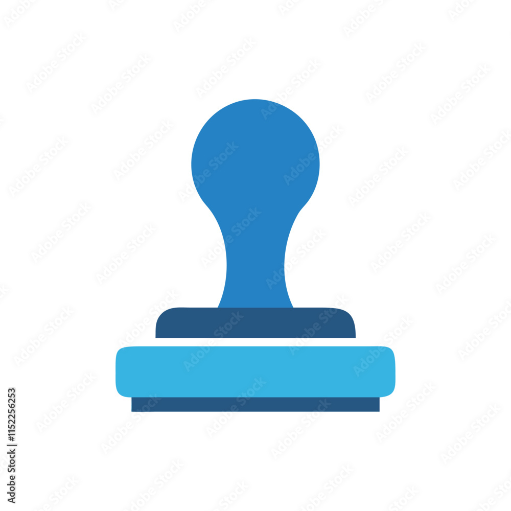 Creative Business Stamp Icon Illustration Design Creative Business Stamp Icon Illustration Design