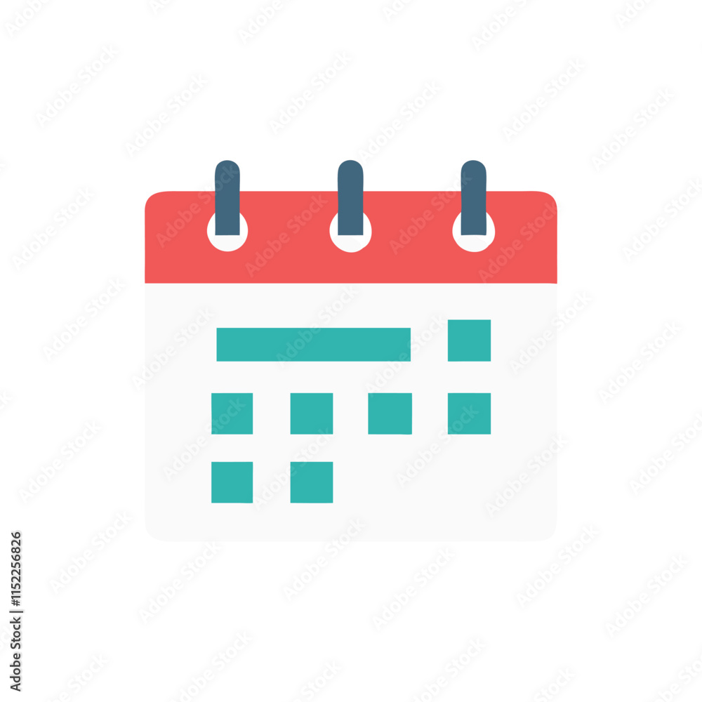 Creative Calendar Event Icon Illustration Design Creative Calendar Event Icon Illustration Design