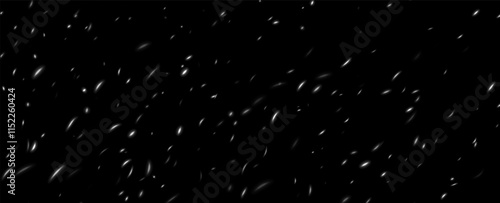 White flame sparks, fire with flying cinder, abstract glowing embers, heat sparkles, bokeh fire texture. Vector illustration.