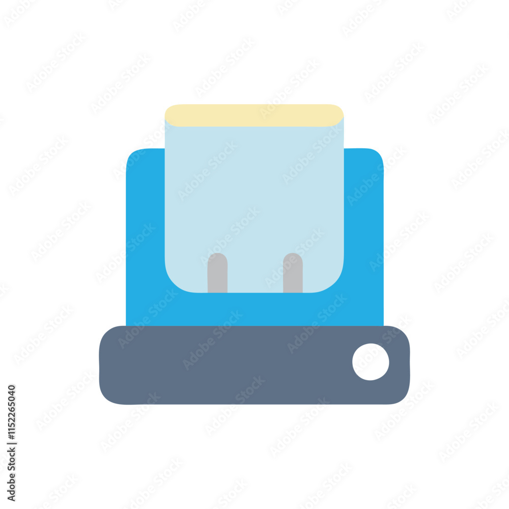 Dynamic Desk Pad Icon Illustration Design Dynamic Desk Pad Icon Illustration Design