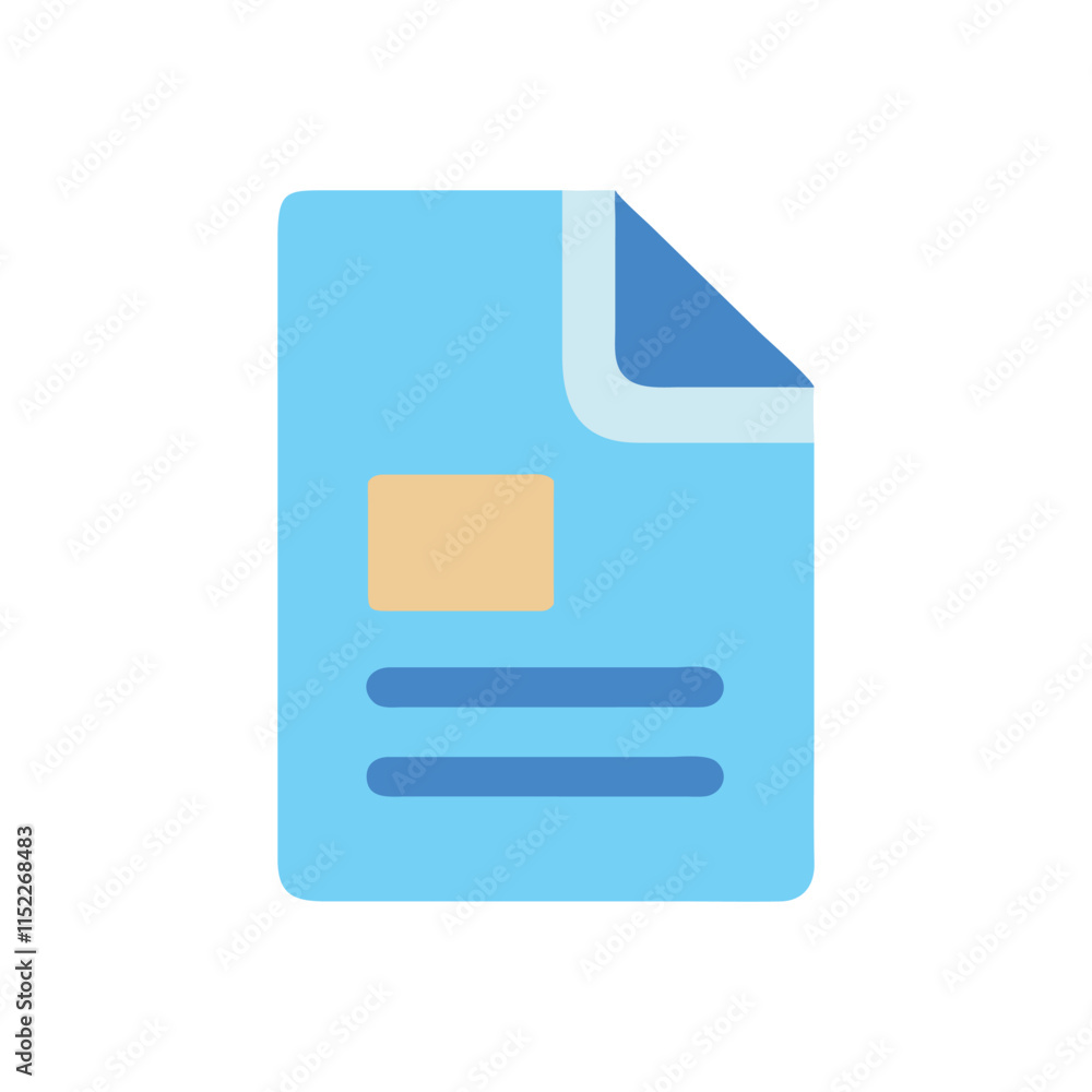 Creative File Icon Illustration Design Creative File Icon Illustration Design