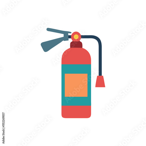  Creative Fire Extinguisher Icon Illustration Design