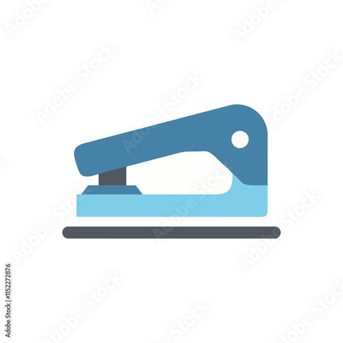  Desk Hole Puncher Icon Illustration Design