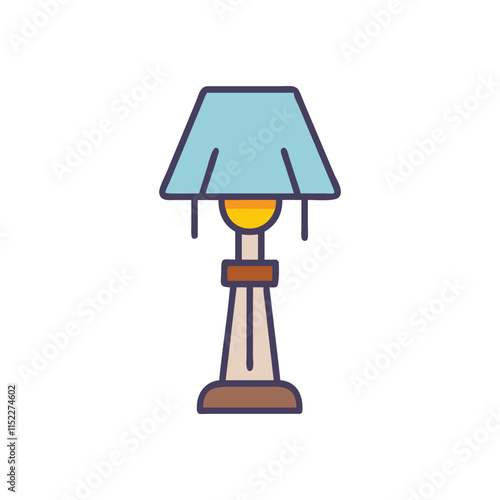  Dynamic Lamp Light Icon Illustration Design