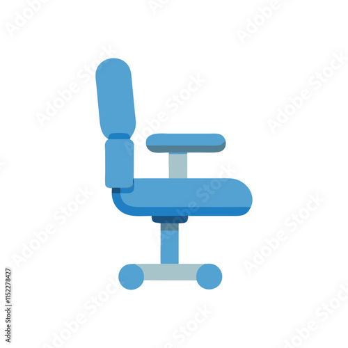  Dynamic Office Chair Armrest Icon Illustration Design