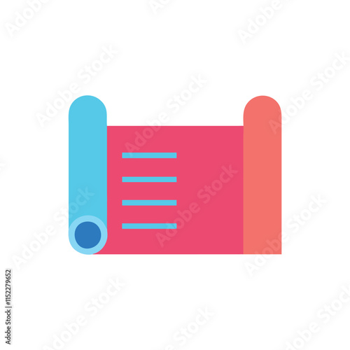  Minimal Office Mat Icon Illustration Design