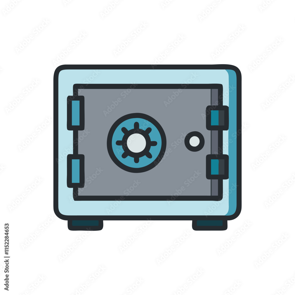 Safe Box Icon Design Safe Box Icon Design