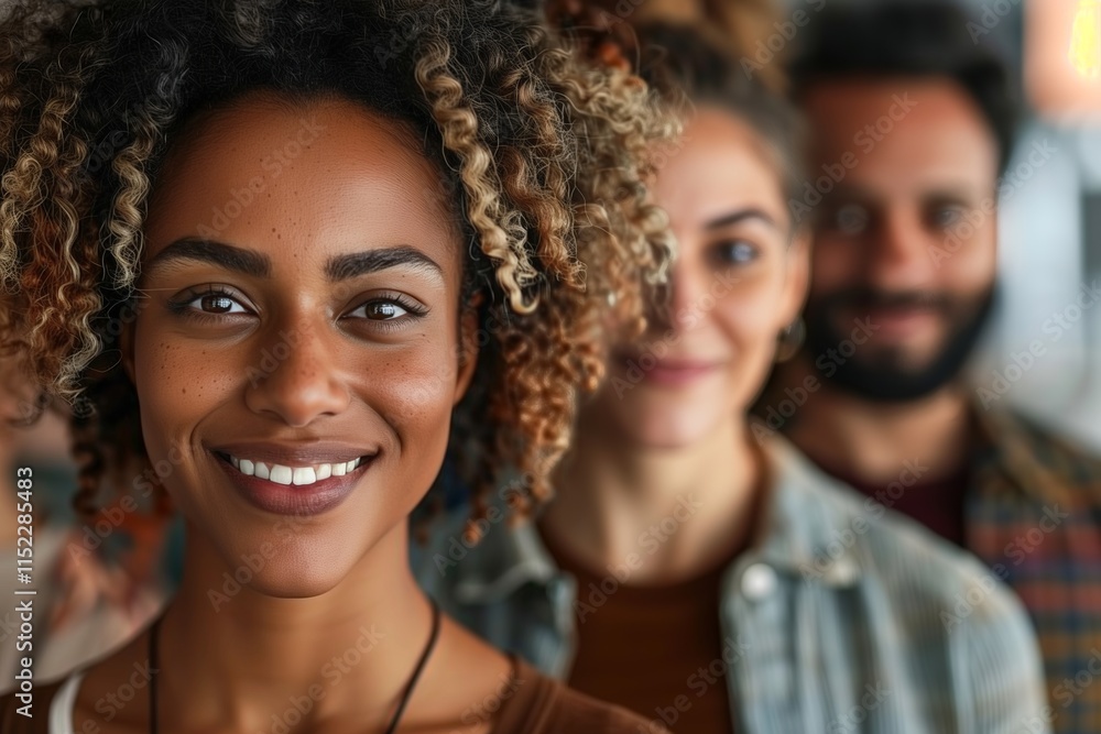 A diverse group of friends smiling and enjoying each other's company, showcasing happiness and connection. A diverse group of friends smiling and enjoying each other's company, showcasing happiness and connection.