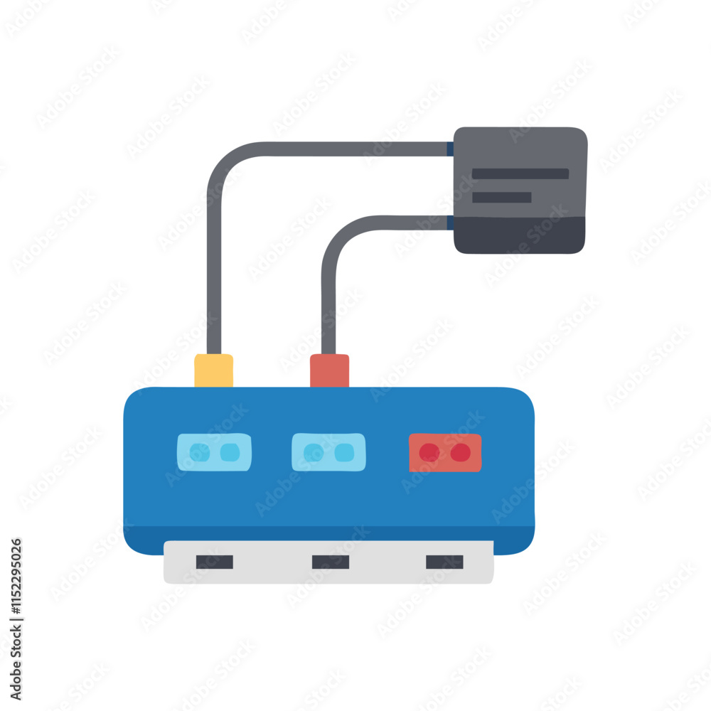 USB Hub Icon for Device Connectivity USB Hub Icon for Device Connectivity