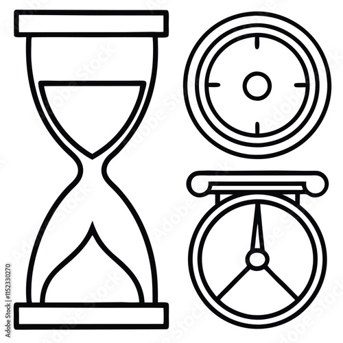  clock of hourglass