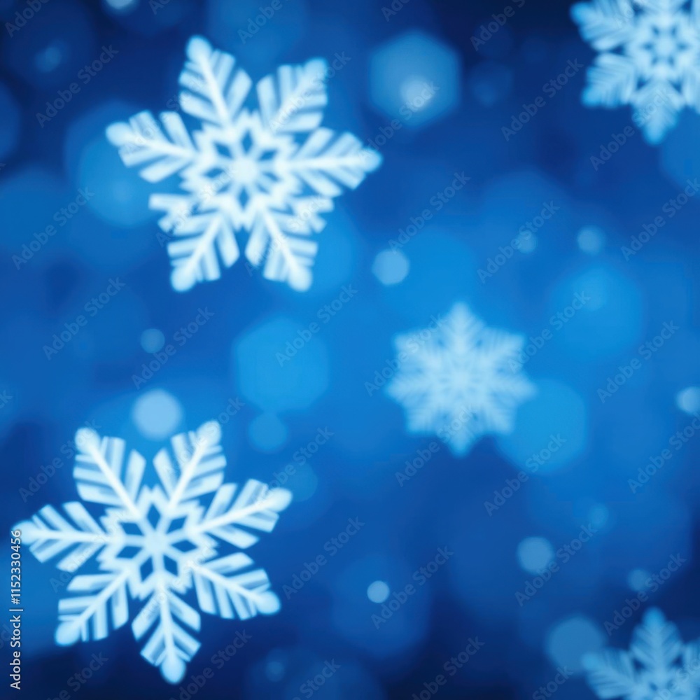 Winter wonderland, intricate snowflakes, blue gradient background, frosty atmosphere, soft focus, magical sparkles, icy crystals, festive holiday scene, delicate details, symmetrical patterns, cold be Winter wonderland, intricate snowflakes, blue gradient background, frosty atmosphere, soft focus, magical sparkles, icy crystals, festive holiday scene, delicate details, symmetrical patterns, cold be