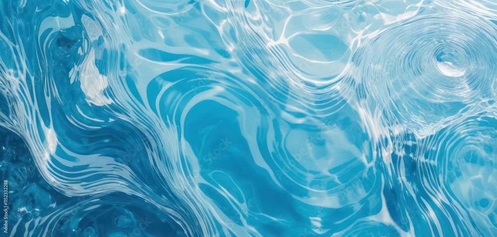 a tranquil, minimalistic composition of clear blue water with gentle ripples a tranquil, minimalistic composition of clear blue water with gentle ripples