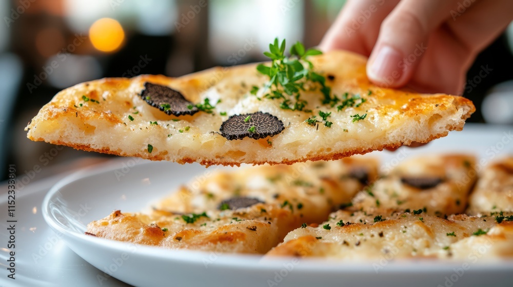 Food with truffles, Truffle Festival, master-class with truffles, croustous preparation Food with truffles, Truffle Festival, master-class with truffles, croustous preparation