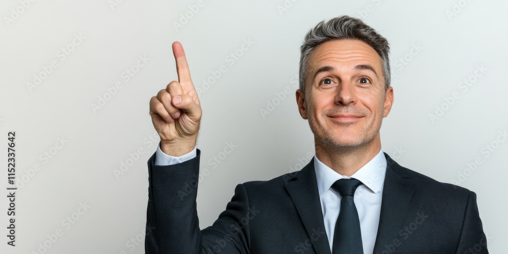 Professional Man Pointing At Himself