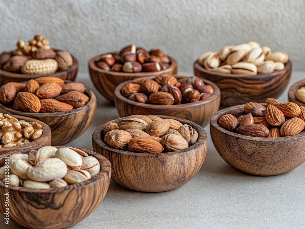 Nutritious Delight: A Collection of Nut-Based Snacks Nutritious Delight: A Collection of Nut-Based Snacks