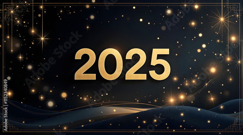 Golden 2025 New Year's Eve Celebration