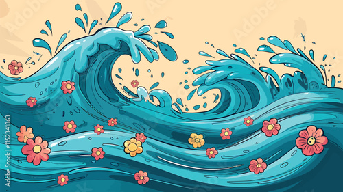 blooming tides petal drift wave garden inked blossoms flowing floral petal streams whispering waves floral currents ink ripple blooms
wave-kissed
