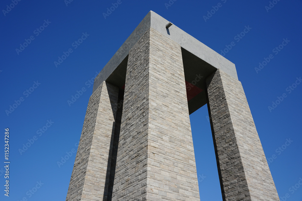 Canakkale Martyrs Memorial, Gallipoli, Canakkale, Turkiye Canakkale Martyrs Memorial, Gallipoli, Canakkale, Turkiye