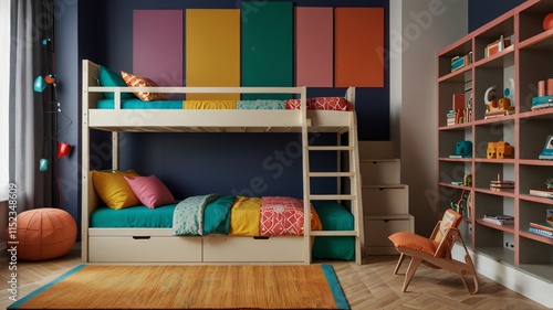 Kids children´s room_Trend inspiration for your interior designs and social networks such as YouTube, Instagram or WhatsApp.
 photo