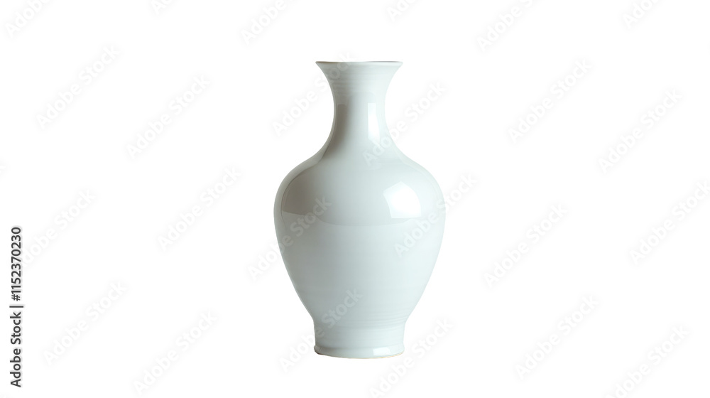 A classic white porcelain isolated background A classic white porcelain isolated background