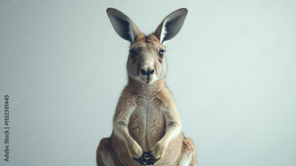 close-up shot of a kangaroo close-up shot of a kangaroo