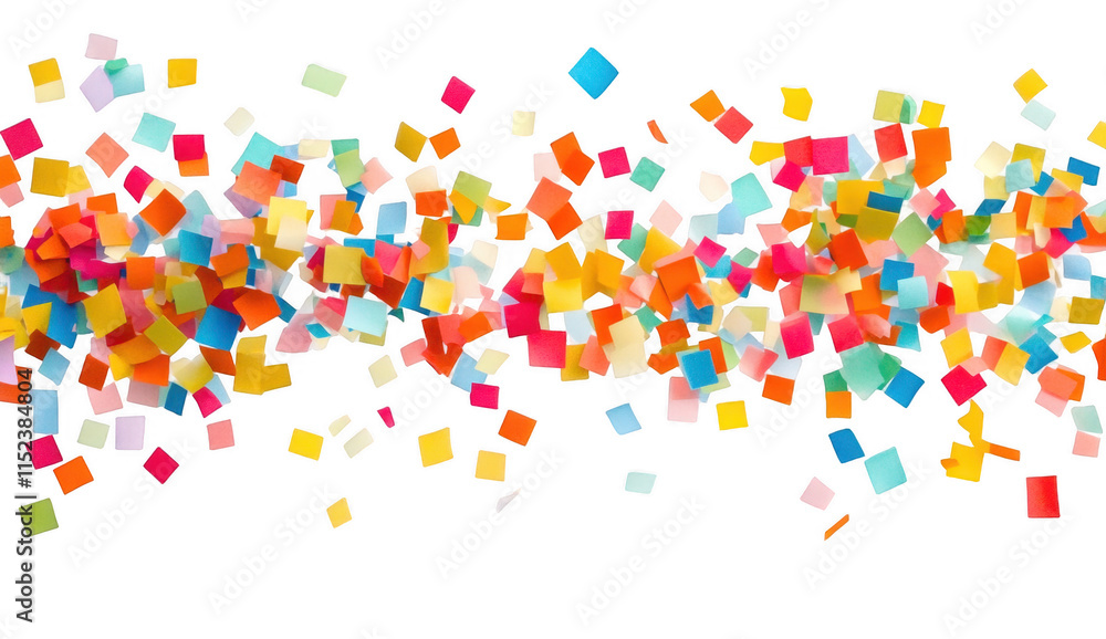 falling colorful square confetties isolated on transparent background cutout
falling colorful square confetties isolated on transparent background cutout