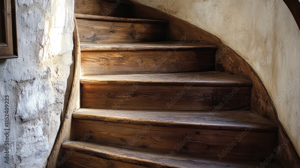 Wooden stairs Wooden stairs