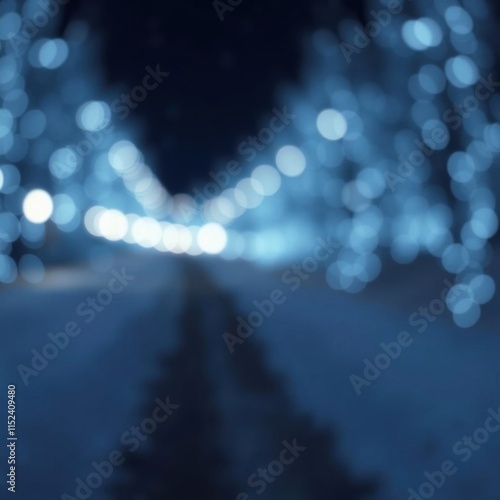 bokeh blue of  Blauer hintergrund mit lichtkreisen winterdesign background  abstract bokeh light background bright   emotional harmonious vignette  photo