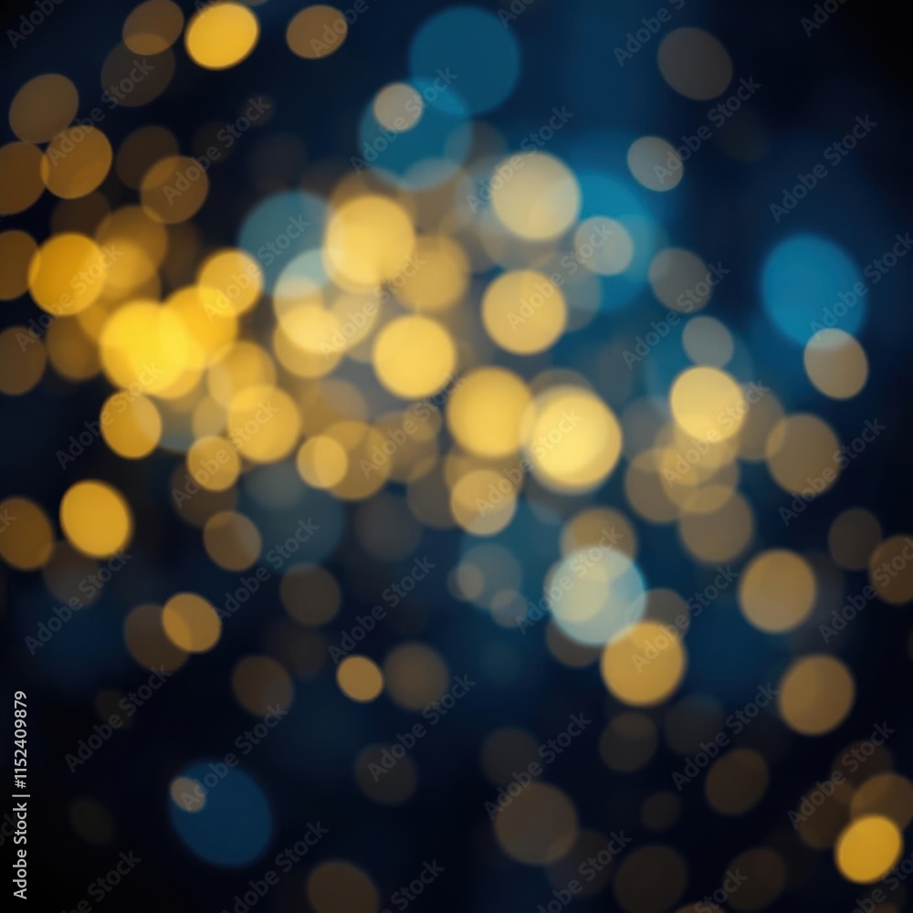 blurry bokeh lights, golden and blue orbs, abstract background, soft focus, dreamy atmosphere, circular light patterns, defocused illumination, night photography, festive mood, warm and cool tones, et blurry bokeh lights, golden and blue orbs, abstract background, soft focus, dreamy atmosphere, circular light patterns, defocused illumination, night photography, festive mood, warm and cool tones, et