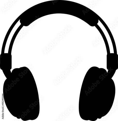 Wallpaper Mural headphone-silhouette Torontodigital.ca