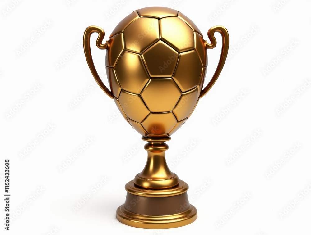 gold soccer ball