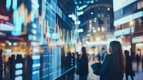 Wallpaper Mural Candlestick chart showing a bullish breakout from a descending triangle pattern where price moves sharply upward with a large green candle Volume surges during the breakout Torontodigital.ca