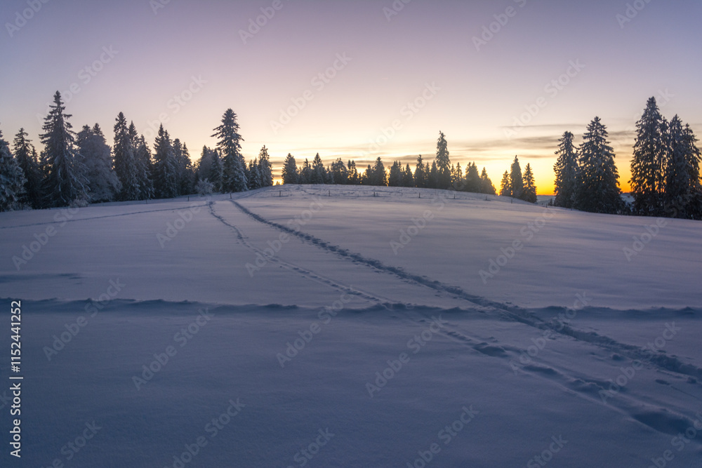 Prés du Locle (NE) dans la région des Recrettes en Décembre 2020 Prés du Locle (NE) dans la région des Recrettes en Décembre 2020