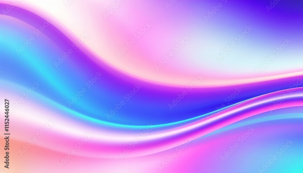 Abstract pastel color transition creating smooth flowing gradient waves Abstract pastel color transition creating smooth flowing gradient waves