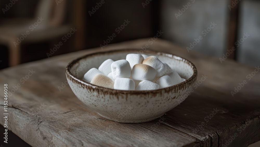 soft marshmallows on wooden table
soft marshmallows on wooden table