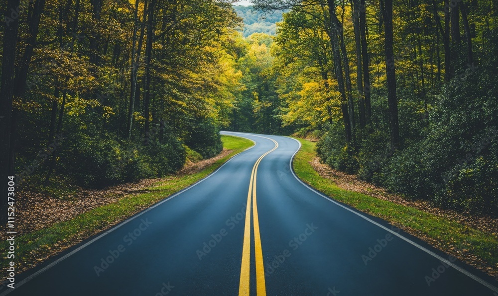 Obraz premium Blue Ridge Parkway