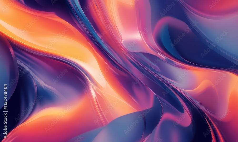 Naklejka premium Contemporary Interior Design Background. Modern Poster Mockup. .