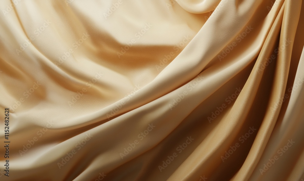 Obraz premium Gradient blending warm mocha hues into creamy ivory, softly textured to suggest the richness of layered velvet.