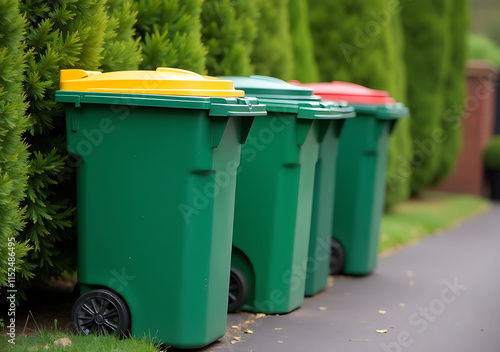 garbage bins help keep outdoors clean free litter properly